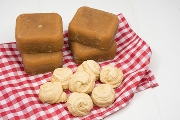 Panela or sugar cane candy