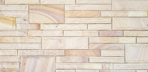 Light brown vintage brick wall or tile floor for background - Wallpaper, Line and Pattern concept