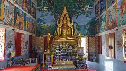 Fototapeta premium plai laem temple complex on koh samui