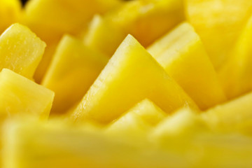 Pineapple close up