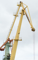 the old port crane