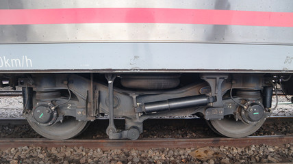 Naklejka premium Modern train Bangkok Thailand for passengers transportation