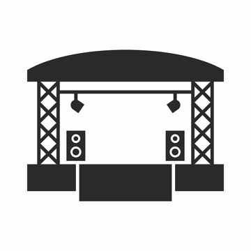 Concert Stage Icon