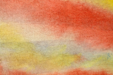 Abstract Watercolor Background red art