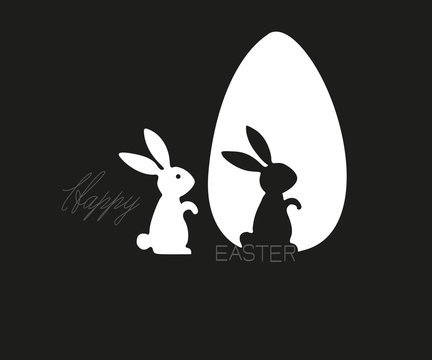 Vector illustration of an abstract easter background for your design