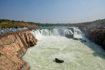 Dhuandhar Waterfalls close to Jabalpur, India
