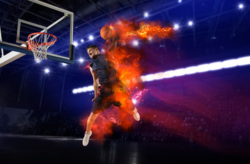 Man basketball player