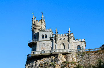 Fototapeta na wymiar swallow's castle