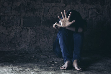 Young girls were detained and tortured in the concept of women in the trafficking of people, the...