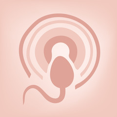 fecundation symbol design