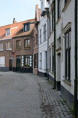 Fototapeta na wymiar Street in Brugge, Belgium