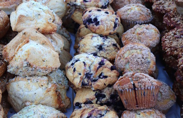 Muffins and Scones at Outdoor Market