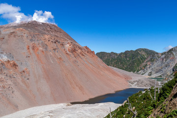 Il vulcano Chaitèn fumante, Parco Nazionale Pumalin, Patagonia, Cile