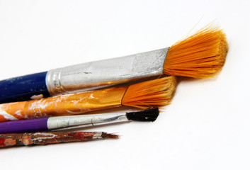 Obraz premium brush photo detail