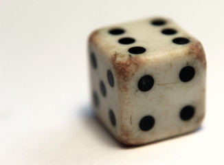 vintage dice detail