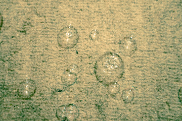 Beautiful blur colorful blue bubble background texture and wallpaper