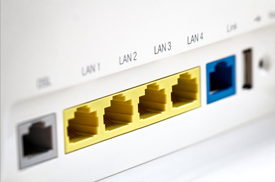 Anschlussdosen f&uuml;r Internet, LAN