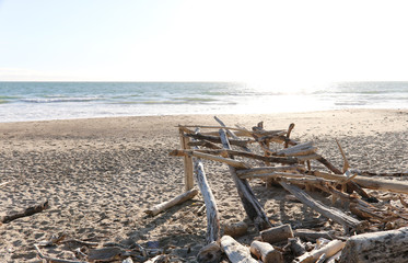 Rincon Beach Park in Carpenteria, California