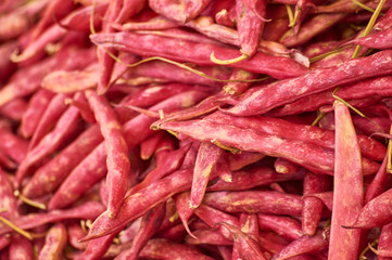 dried red hot chili peppers