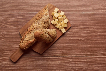 bread with cheese