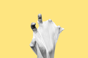 Titolo: Concept of stop plastic pollution, global warming, recycling plastic, plastic free, zero...