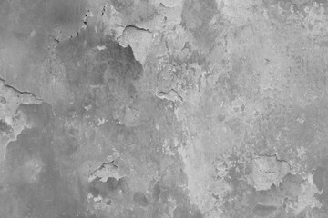 old plaster with chips and cracks. loft texture background. copy space