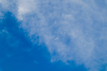 Fototapeta na wymiar Beautiful blue sky landscape background and wallpaper