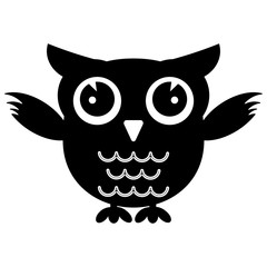 Owl silhouette