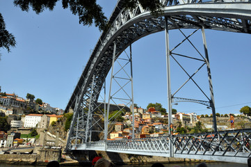 Pont Dom-Luis , Porto  ,Portugal.