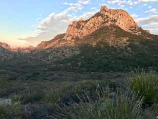 Sunset on Emory Peak