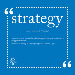 Strategy definition