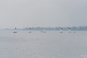 Segelboote auf dem Bodensee