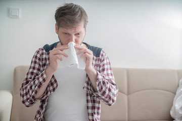 the man with the allergies