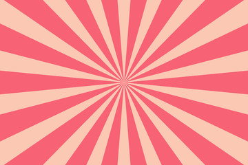 Sunburst Pattern Background. Rays. Radial. Vector Illustration