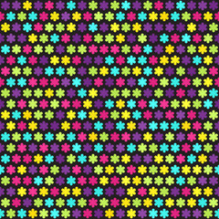 Flower pattern. Seamless vector background