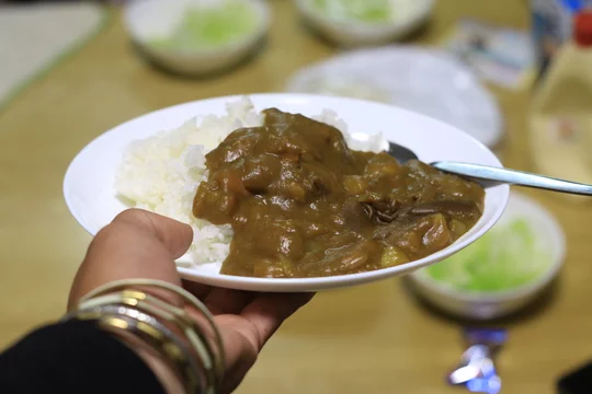 カレーライス 家庭料理 おふくろの味イメージ リアルな日常の食事 Stock 写真 Adobe Stock