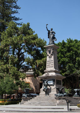 Do&ntilde;a Josefa Ortiz de Dom&iacute;nguez Monument in Queretaro Mexico