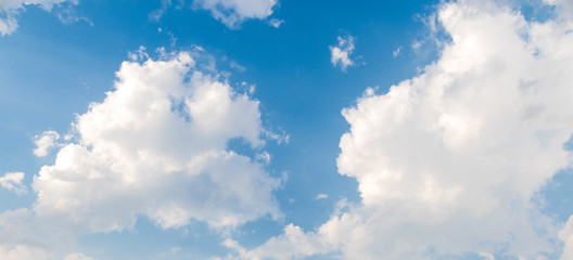 blue sky with cloud
