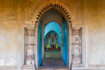 Fototapeta na wymiar Radhashyam temple, Bishnupur, West Bengal, India