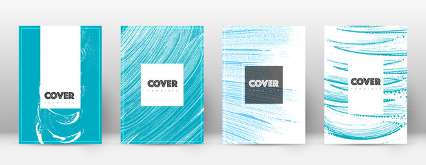 Cover page design template. Hipster brochure layou