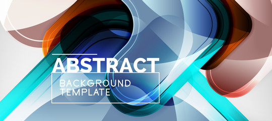 Techno lines, hi-tech futuristic abstract background template with arrow shapes