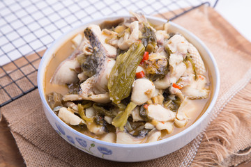 Authentic sauerkraut fish