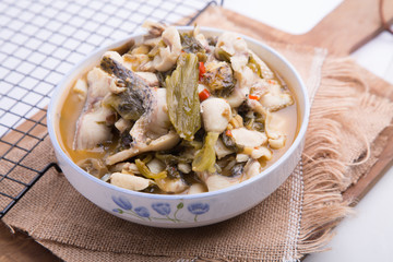 Authentic sauerkraut fish