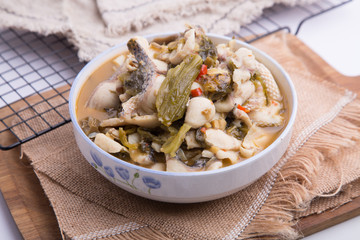 Authentic sauerkraut fish