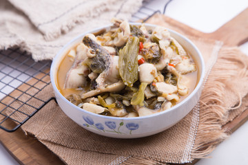 Authentic sauerkraut fish