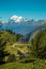 Old villa in the alps