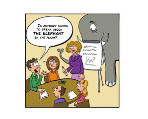 Speaking about the elephant in the room