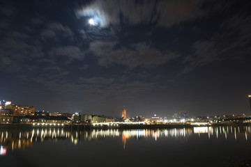 Fototapeta premium Belgrade at night