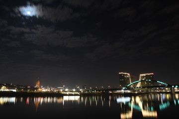 Fototapeta na wymiar Belgrade at night