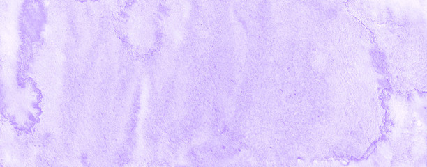 Obraz premium Lilac pastel watercolor frame with torn strokes and stripes. Abstract background for design, layouts and patterns.